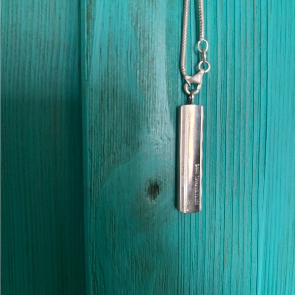 COPY - Tiffany’s Bar Pendant Necklace - Picture 5 of 5